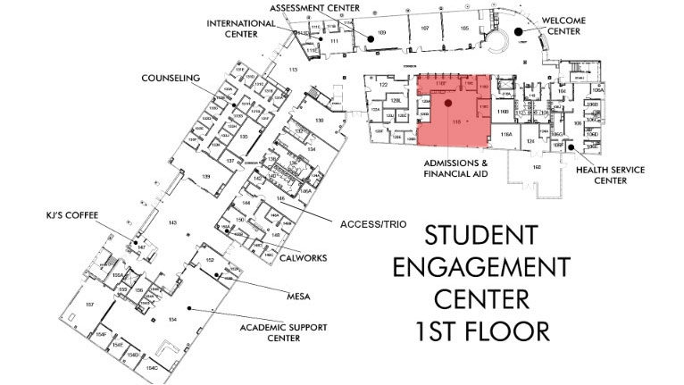 Admissions & Recorcds Location