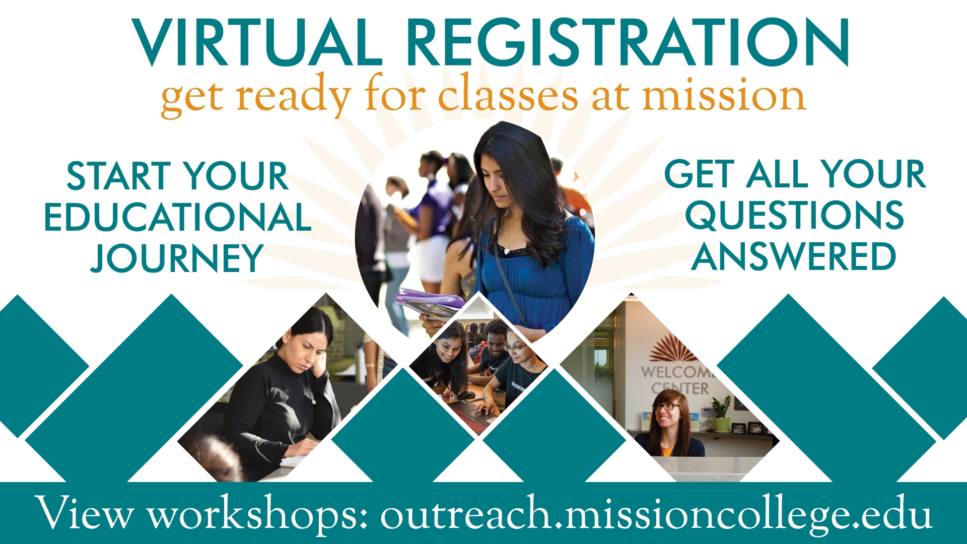 Virtual registration workshops. Everything you need to get started as a student a MC.